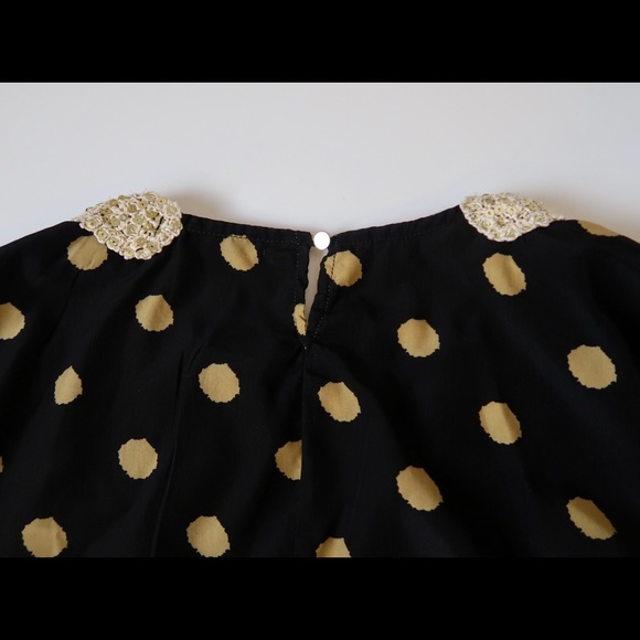 Chloe K faux collar blouse, size L (used) - Picture 4 of 4